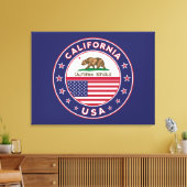 California Canvas Afdruk (Insitu (Woonkamer))