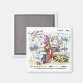 California Chrome - Merci pour le Magnet des souve (Recto/Verso)