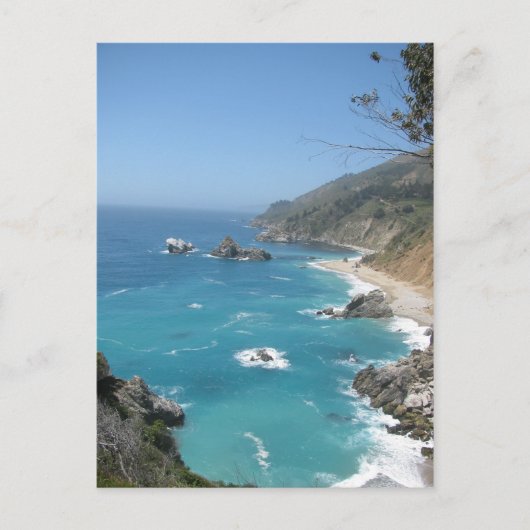 California Coast-Big Sur Briefkaart (Voorkant)
