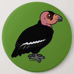 California Condor Ronde Button 6,0 Cm