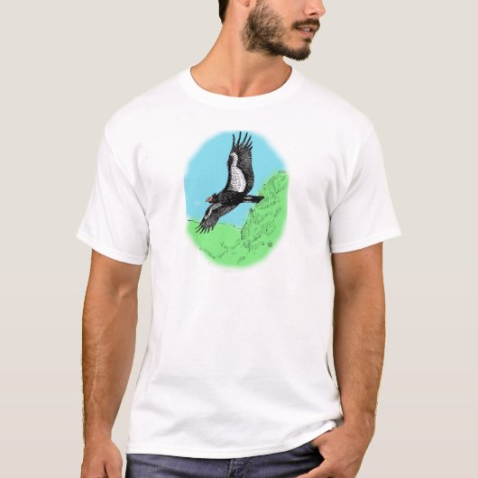 california condor t-shirt (Voorkant)