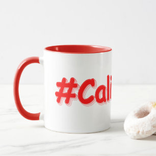 "#California " Cute Design. Bestel nu Mok