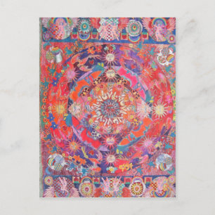 California Daze Mandala Briefkaart