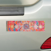 California Daze Mandala Bumpersticker (Op auto)