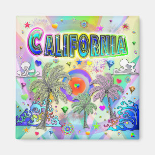 California Deep Dream Magnet Magneet