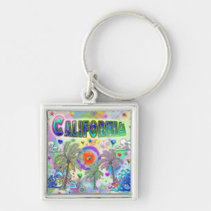 California Deep Dream Sleutelhanger