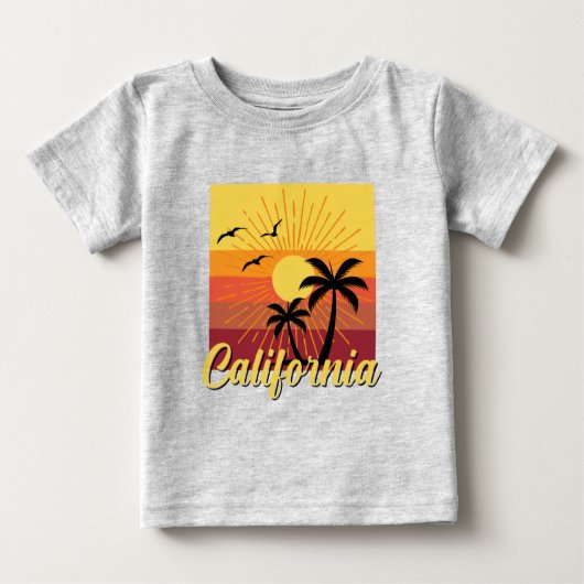 California Design - Baby Fine Jersey T-Shirt (Devant)