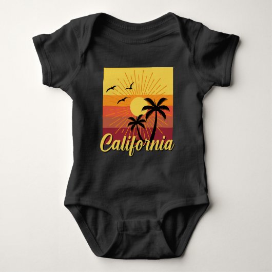 California Design - Baby Jersey Bodysuit (Voorkant)
