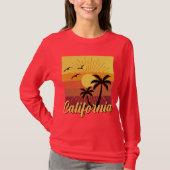 California Design - T-shirt à manches longues de b (Devant)