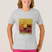 California Design - T-shirt de base pour filles (Devant)