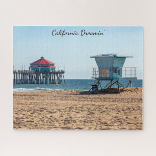 California Dreamin' - Huntington Beach, Californië Legpuzzel