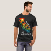 California Dreamin' Sunset T-shirt (Voorkant volledig)