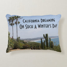 California Dreaming Accent Pillow