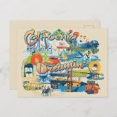 California Dreaming Briefkaart (Voorkant / Achterkant)