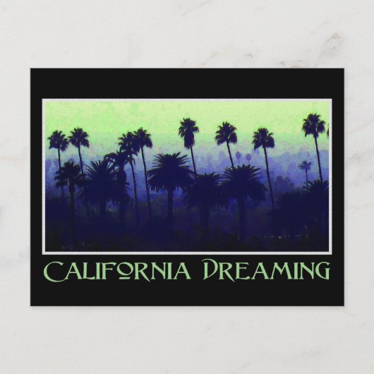 California Dreaming Briefkaart (Voorkant)