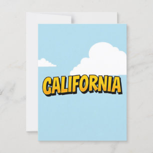 California Dreaming Briefkaart – Vintage Travel Vi