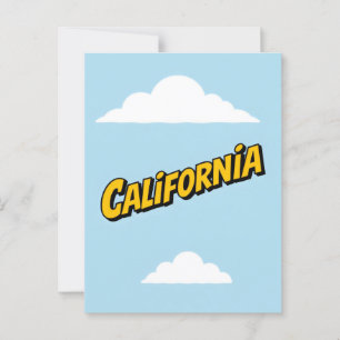 California Dreaming Briefkaart – Vintage Travel Vi