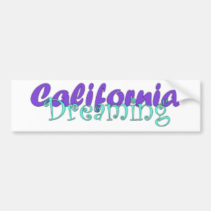 California Dreaming Bumpersticker