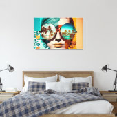 California Dreaming Canvas (Insitu (Slaapkamer))