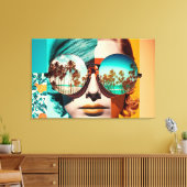 California Dreaming Canvas Afdruk (Insitu (Woonkamer))