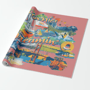 California Dreaming Gift Cadeaupapier