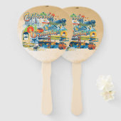 California Dreaming Handwaaier (Voorkant en achterkant)