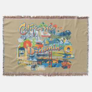 California Dreaming Home Decor Deken