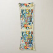 California Dreaming Home Decor Lichaamskussen (Voorkant Verticaal)