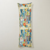 California Dreaming Home Decor Lichaamskussen (Achterkant (Verticaal))