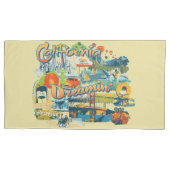 California Dreaming Kussensloop (Voorkant-Links)