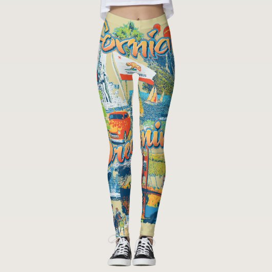 California Dreaming Leggings (Voorkant)