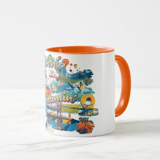 California Dreaming Mok (Voorkant rechts)