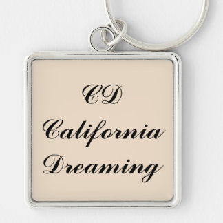 California Dreaming Monogram Sleutelhanger