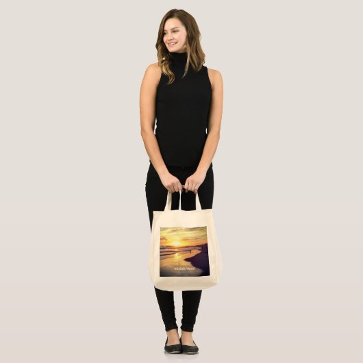 California Dreaming Sunset Tote (Voorkant (model))