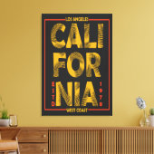 California Dreaming Wall Art Canvas Afdruk (Insitu (Woonkamer))