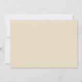 California Dreaming Wedding Invitation Kaart (Achterkant)