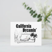 California Droin' Briefkaart (Staand voorkant)