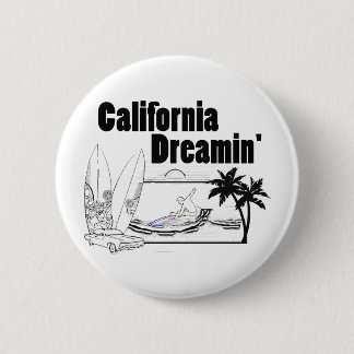 California Droin' Ronde Button 5,7 Cm