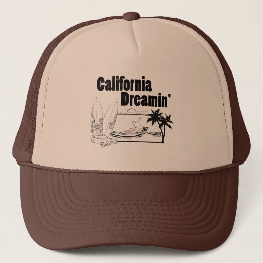 California Droin' Trucker Pet (Voorkant)