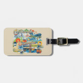 California Dromen Bagagelabel (Voorkant horizontaal)