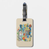 California Dromen Bagagelabel (Achterkant verticaal)