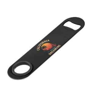 California dromen Golden Gate Bridge Zonsondergang Speed Flessenopener