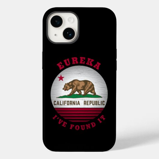 CALIFORNIA EUREKA STATE FLAG Case-Mate iPhone CASE (Achterkant)