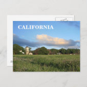 California Farm, carte postale (Devant / Derrière)
