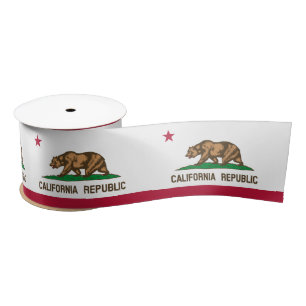 California Flag & America States Verenigde Staten Lint
