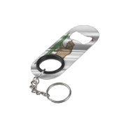 California Flag Bottle Open Sleutelhanger Mini Flessenopener (Achterkant Gekanteld)