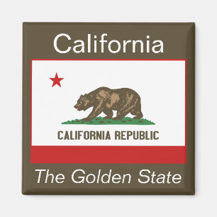 California Flag Magnet Magneet