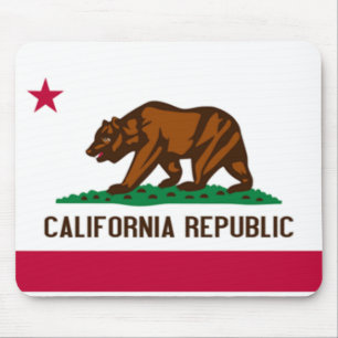 California Flag Mousepad Muismat