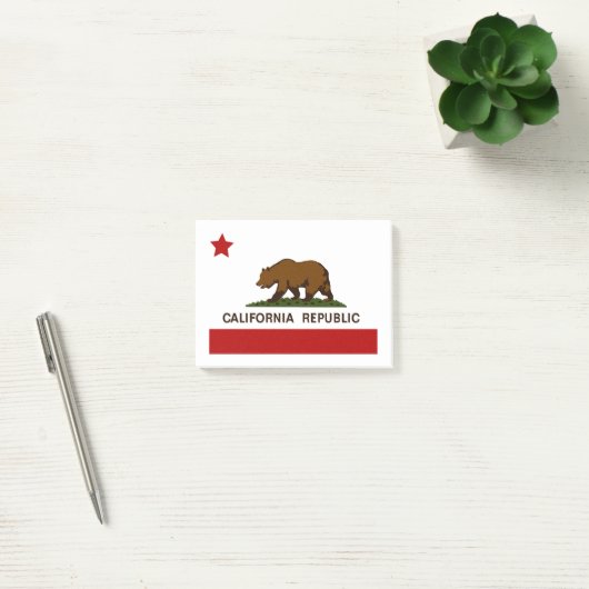 California Flag Patriotic Post-it® Notes (Kantoor)