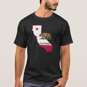 California Flag Silhouette T-shirt
